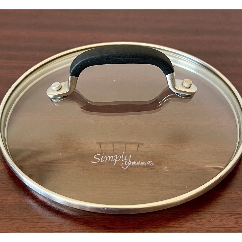 Simply Caphalon Cookware Black Lid Replacement 6 1/2 in